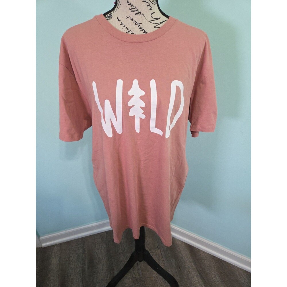Keep nature wild Wild Pine Unisex Tee | Canyon Rose large